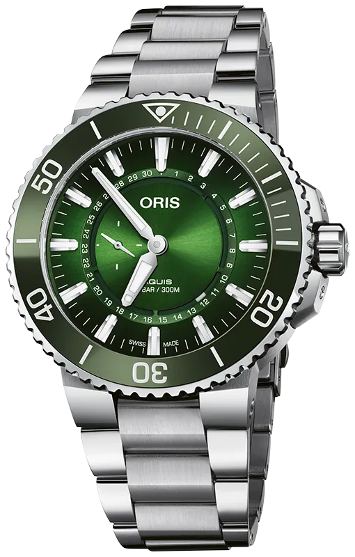 Oris Diving Aquis Hangang Limited Edition 74377344187SET