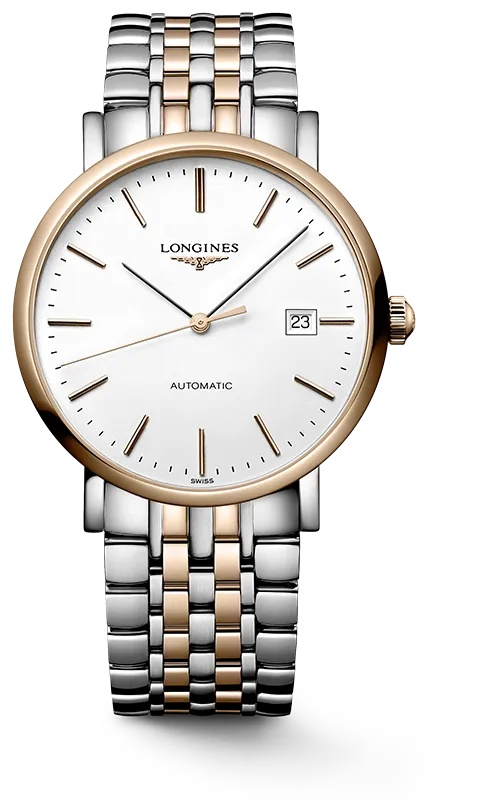 Longines Elegant Collection L4.910.5.12.7 – Tidlös balans i stål och guld