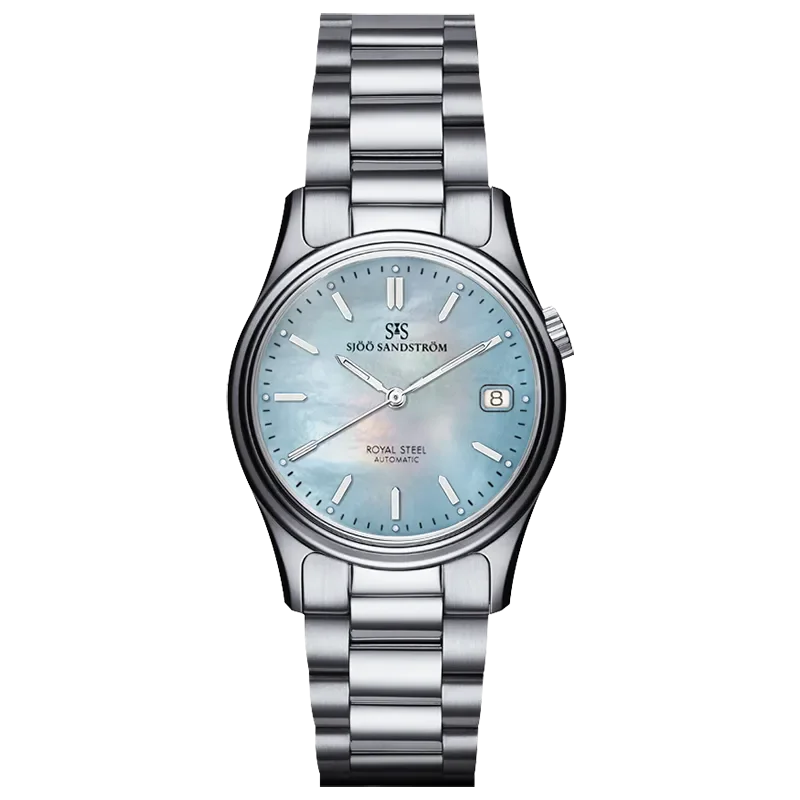 RSC 36 mm Blue MOP Automatic  Sj�� Sandstr�m 008287