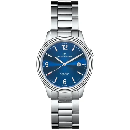 Sjöö Sandström Royal Steel Classic 41 mm Bl 009710