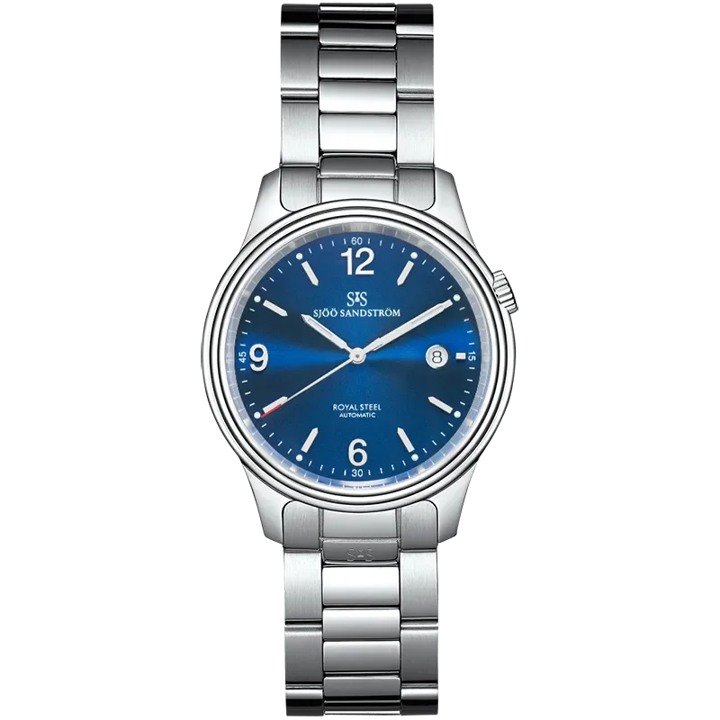 Sj Sandstrm Royal Steel Classic 41 mm Bl 009710