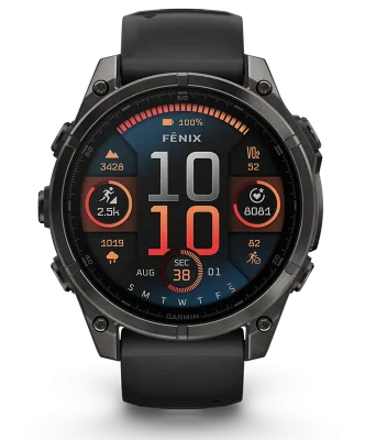 GARMIN Fenix 8 47 mm Amoled  Saph black