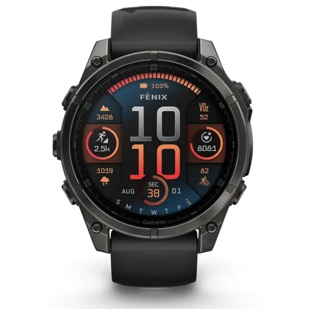 GARMIN Fenix 8 47 mm Amoled  Saph black