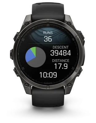 GARMIN Fenix 8 47 mm Amoled  Saph black