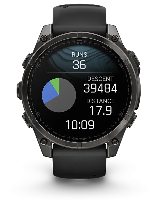 GARMIN Fenix 8 47 mm Amoled  Saph black