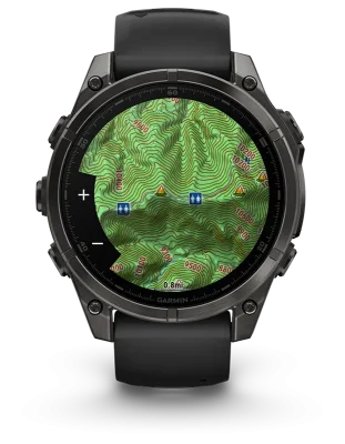 GARMIN Fenix 8 47 mm Amoled  Saph black