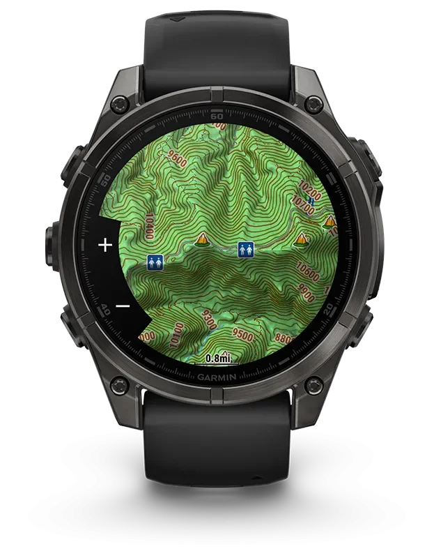 GARMIN Fenix 8 47 mm Amoled  Saph black
