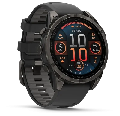 GARMIN Fenix 8 47 mm Amoled  Saph black