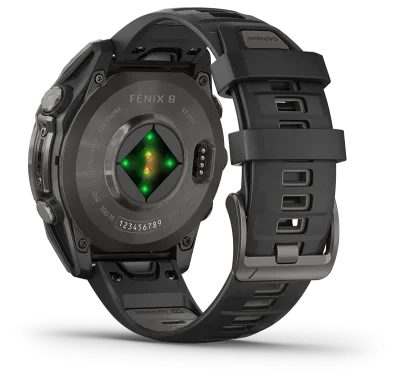 GARMIN Fenix 8 47 mm Amoled  Saph black