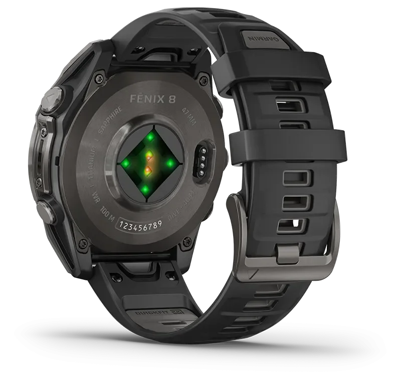 GARMIN Fenix 8 47 mm Amoled  Saph black