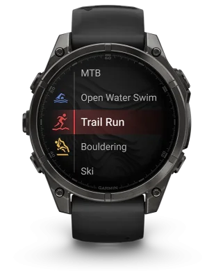 GARMIN Fenix 8 47 mm Amoled  Saph black
