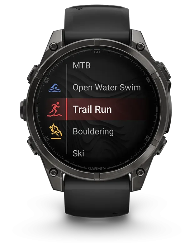 GARMIN Fenix 8 47 mm Amoled  Saph black