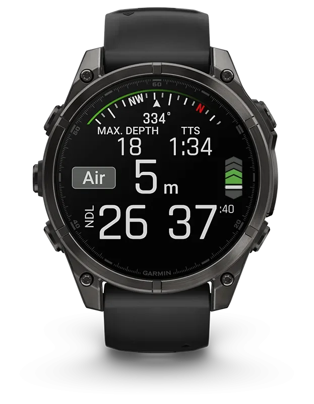 GARMIN Fenix 8 47 mm Amoled  Saph black