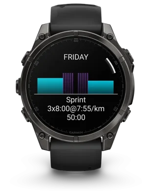 GARMIN Fenix 8 47 mm Amoled  Saph black