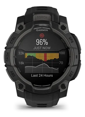 Garmin Instinct 3 - 45mm AMOLED 010-02936-00 GPS
