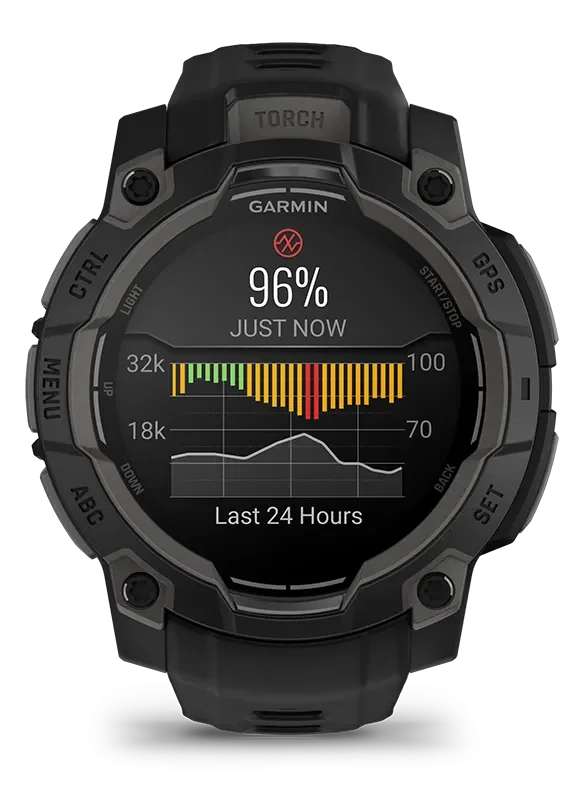 Garmin Instinct 3 - 45mm AMOLED 010-02936-00 GPS