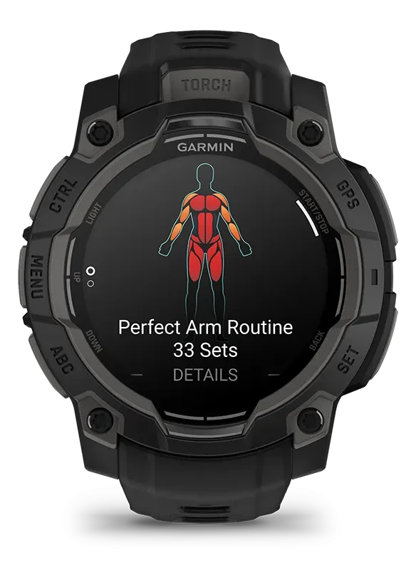 Garmin Instinct 3 - 45mm AMOLED 010-02936-00 GPS