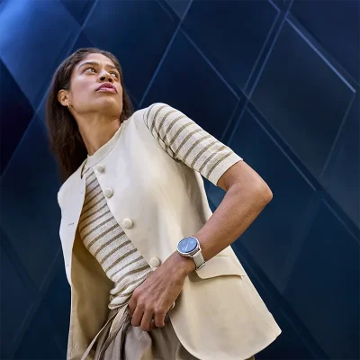 GARMIN 010-03013-03 VENU 4 (41mm) GPS Beige Lunar Gold + Leather