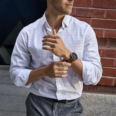 GARMIN 010-03014-03 VENU 4 (45 mm) GPS black Slate +Leather