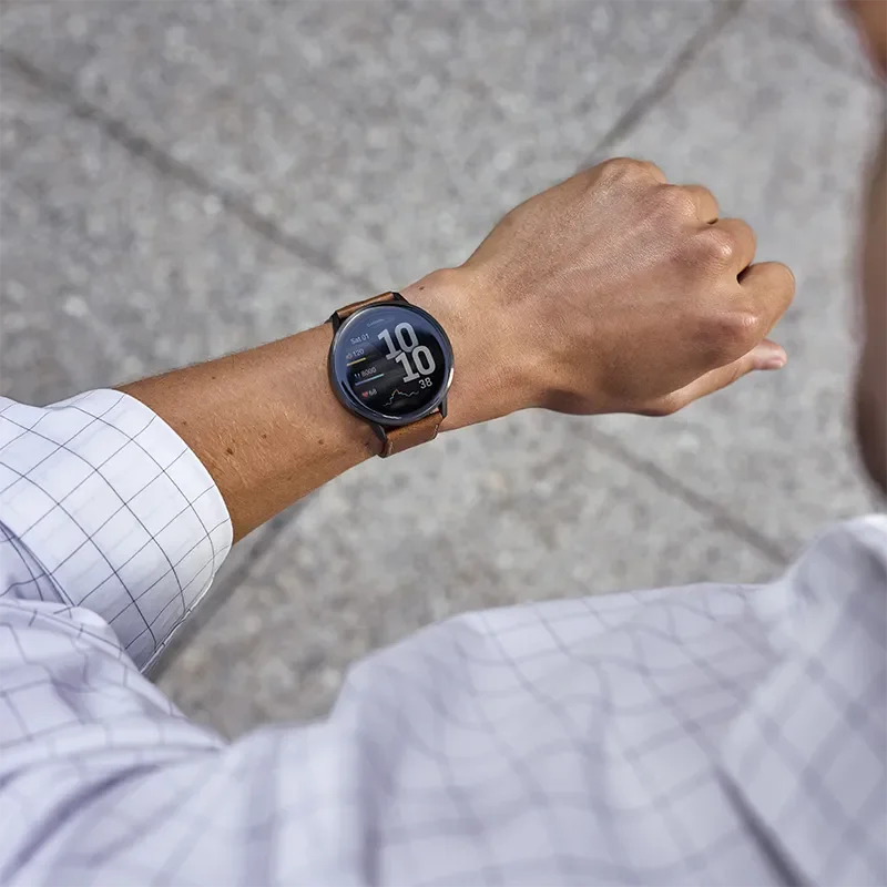 GARMIN 010-03014-03 VENU 4 (45 mm) GPS black Slate +Leather