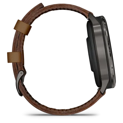 GARMIN 010-03014-03 VENU 4 (45 mm) GPS black Slate +Leather