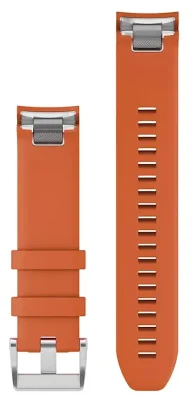 Garmin MARQ EMBER Orange Silikon Armband 010-12738-34