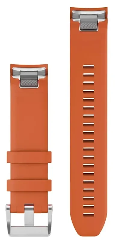 Garmin MARQ EMBER Orange Silikon Armband 010-12738-34