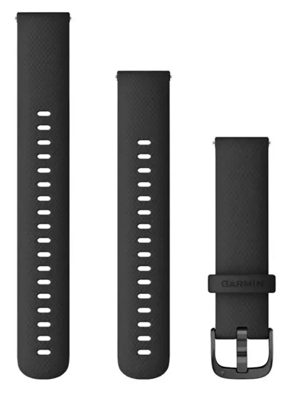 GARMIN acc Vivoactiv 4 18mm band Black /Gunmetal 010-12932-01
