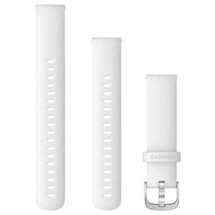 GARMIN acc silicon 010-129320B  silver white 18mm