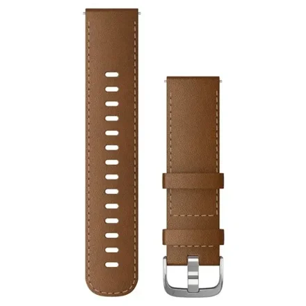 GARMIN Acc 22mm brown leather  010-12932-24