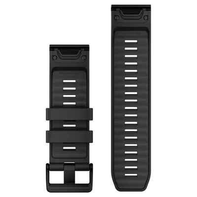 GARMIN Acc Fenix 8 26 mm Black Silicon 010-13393-02