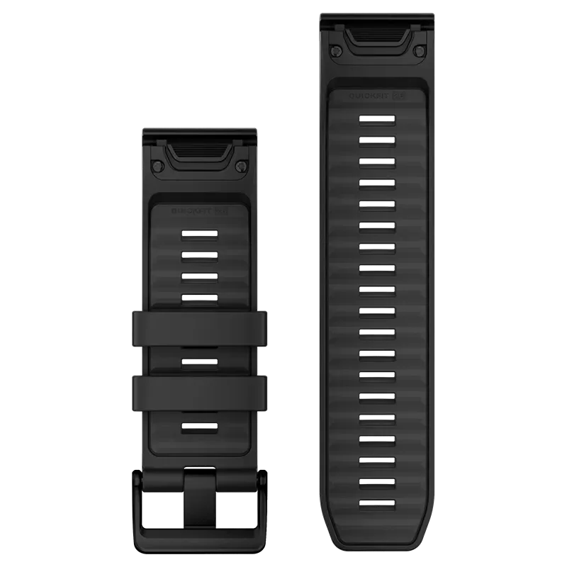 GARMIN Acc Fenix 8 26 mm Black Silicon 010-13393-02