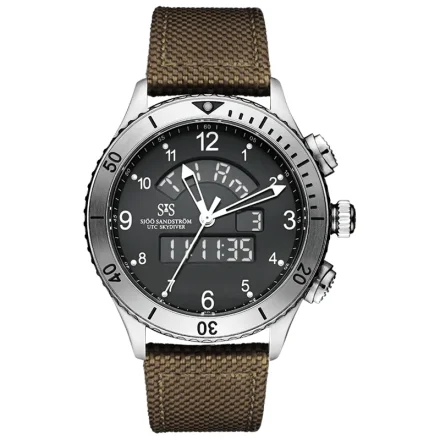 Sj&ouml;&ouml; Sandstr&ouml;m UTC Sky Diver Gr&ouml;nt Band 017418