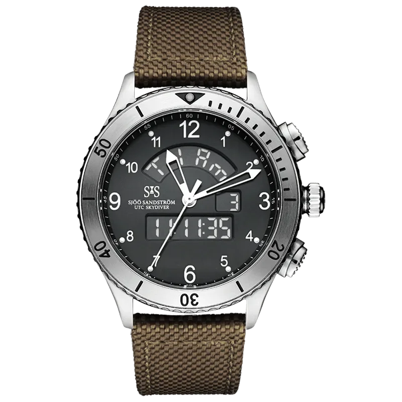 Sj Sandstrm Sky diver Green woven