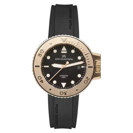 Sjöö Sandström Landsort Bronze 2442-D5 Svart Gummi 021484