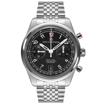 Sjöö Sandström Royal Steel Chronograph 40mm 021521