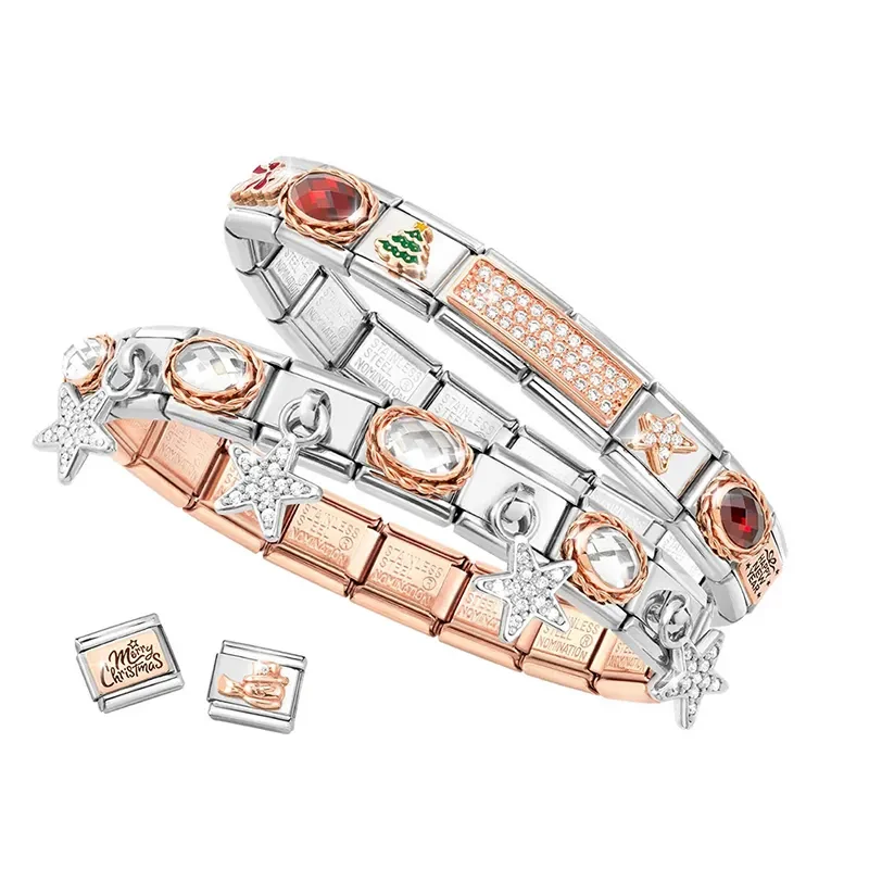 Nomination Bas Armband 13 Lnkar Rosguld 030001_SI_011