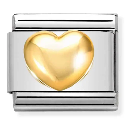 Nomination Composable Classic Länk Raised heart