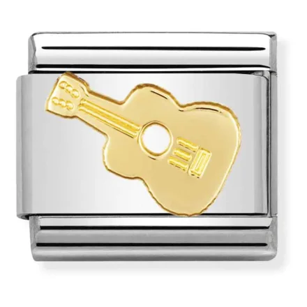 Nomination Composable Classic L&auml;nk Gitarr i Guld