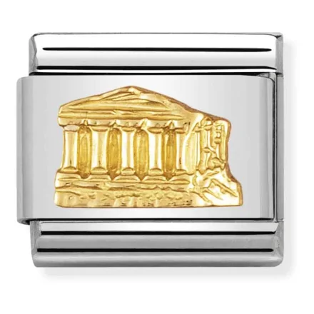 Nomination Composable Classic L&auml;nk Parthenon i Guld