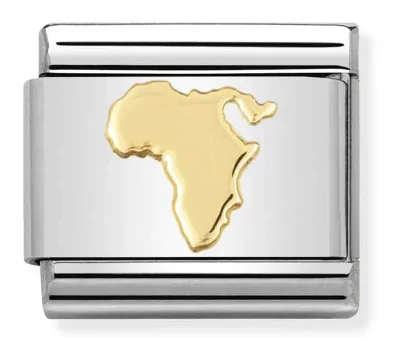 Nomination Composable Classic Länk Karta över Afrika