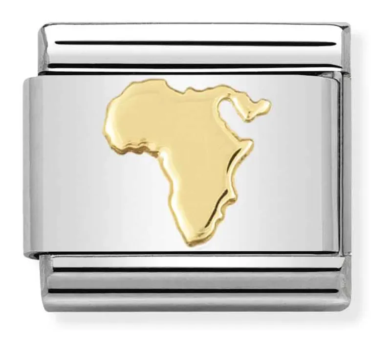 Nomination Composable Classic Länk Karta över Afrika