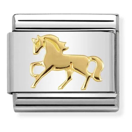 Nomination Composable Classic Galloping Horse L&auml;nk