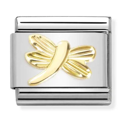 NOMINATION Dragonfly 18k gold  030149_56