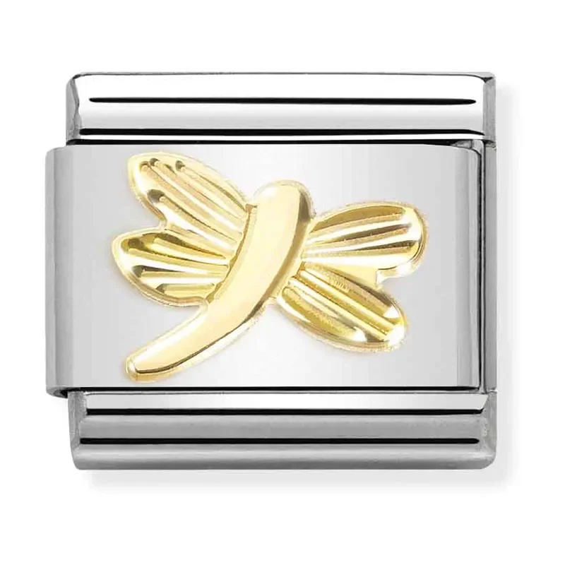NOMINATION Dragonfly 18k gold  030149_56