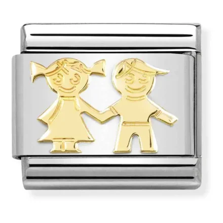 Nomination Composable L&auml;nk, Sister and Brother