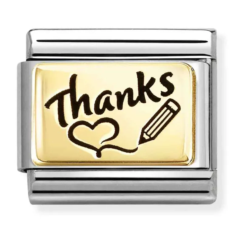 NOMINATION Thnks gold 18 k gold  030166_76