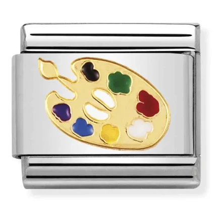 Nomination Composable Classic L&auml;nk Artist's Palette i Emalj
