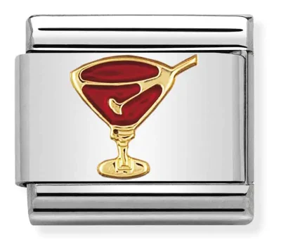 Nomination Composable Classic Länk röd Cocktailglas