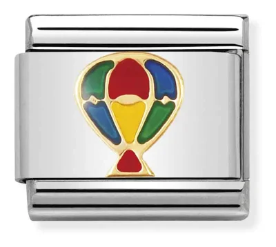 Nomination Composable Classic Länk Hot-Air Balloon